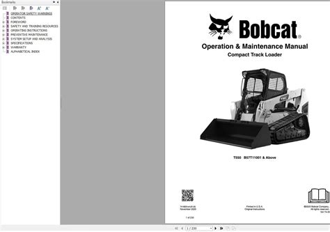 bobcat t550 operation video